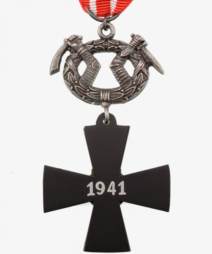 Finland, Freedom Cross 4th Class with Swords, 1941